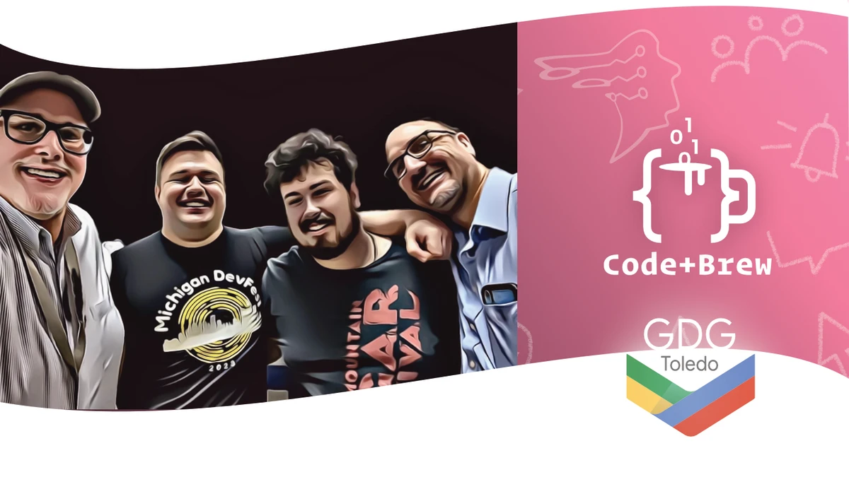 Code+Brew Social at Brewing Green event artwork