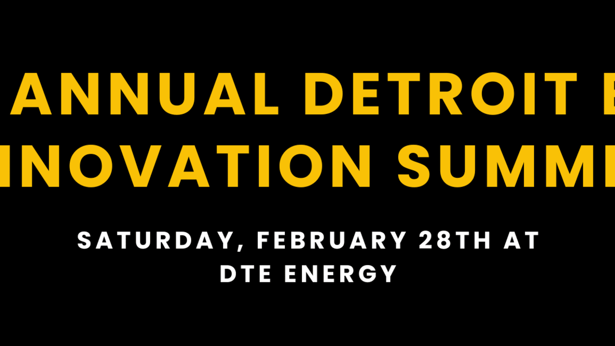 Detroit Black History Month Innovation Summit event artwork